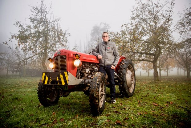 TraumTraktor: Massey Ferguson FE 35 von Silvan Blaser Massey Ferguson FE 35, der TraumTraktor von Silvan Blaser aus Hörhausen TG. Bild: Mareycke Frehner