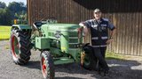 Der Bührer MFD 4/10 ist der Traumtraktor von Andreas Finger aus Richterswil ZH.  (Bild: «die grüne» / Gian Vaitl)