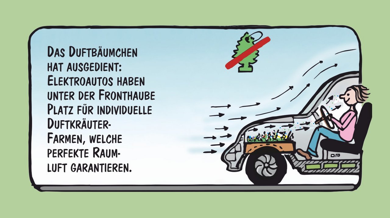 Individuelle Duftkräuter: Cartoon von Marco Ratschiller / Karma.