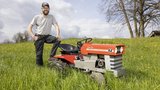 Der Massey Ferguson 7 ist der Traumtraktor von Thomas Durrer. (Bild: «die grüne» / Gian Vaitl)