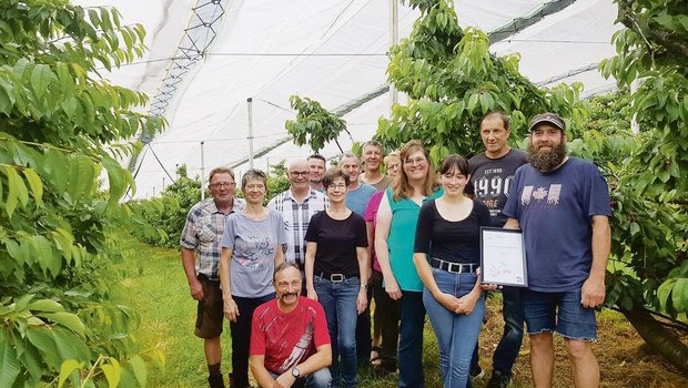 Die Bauernfamilien mit den schönsten Aargauer Kirschenanlagen wurden am vergangenen Mittwochabend ausgezeichnet.