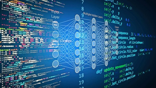 Wenn Eingangssignale wie Bildpixel mit künstlichen Neuronen vernetzt werden, kann die Wahrscheinlichkeit berechnet werden, wo eine Pflanzenreihe steht.