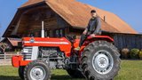 Der Massey Ferguson 165 ist der Traumtraktor von Andreas Iseli aus Jegenstorf BE. (Bild: «die grüne» / Pia Neuenschwander)