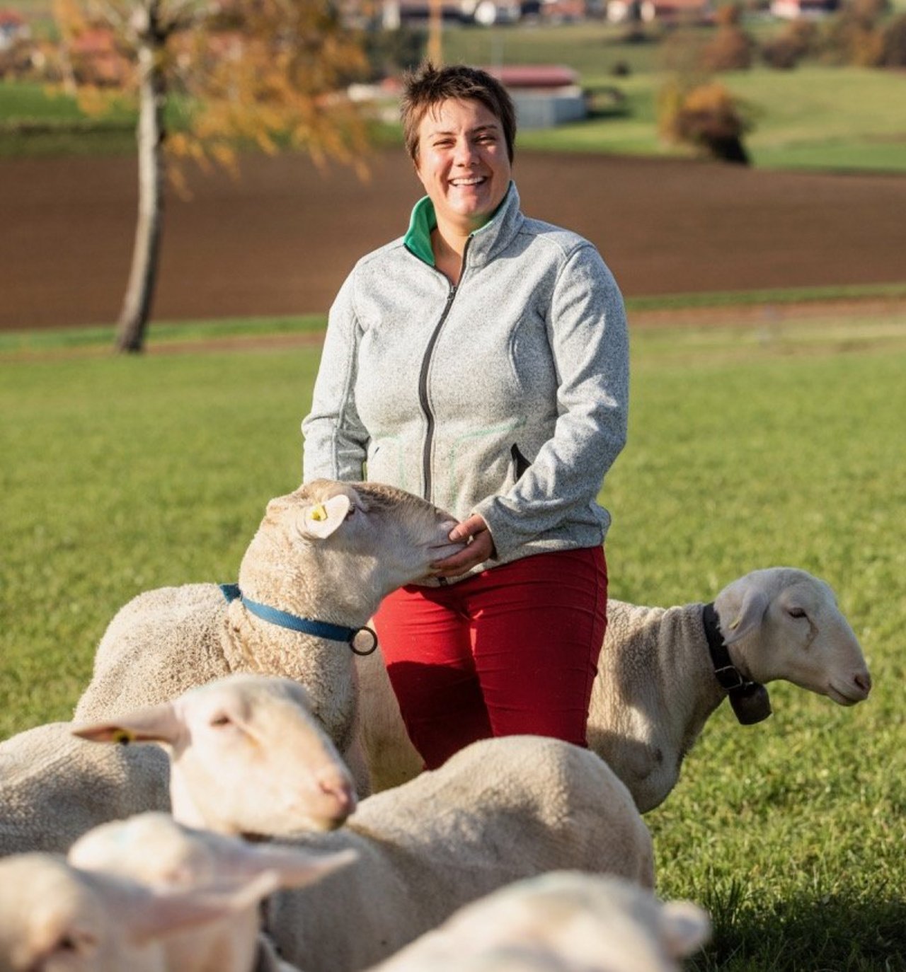 Als Neulinge in der Milchschaf-Branche musste sich Genoud viel Wissen aneignen. Bild: Pia Neuenschwander