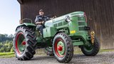 Der Bührer MFD 4/10 ist der Traumtraktor von Andreas Finger aus Richterswil ZH.  (Bild: «die grüne» / Gian Vaitl)