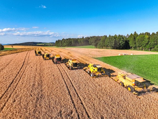 Mähdreschen ist für die meisten Landwirte ein alljährliches Highlight. Eine gute Zusammenarbeit zwischen Landwirt und Lohnunternehmer erleichtert die Planung.