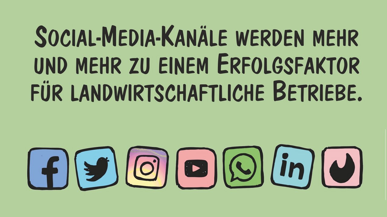 Social-Media-Kanäle werden mehr und mehr zu Erfolgsfaktoren für landwirtschaftliche Betriebe. Marco Ratschiller/Karma zeigt, was alles möglich ist.