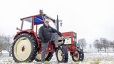 Der IHC 633 ist der TraumTraktor von Markus Lenz aus Buch TG. (Bild: «die grüne» / Gian Vaitl)
