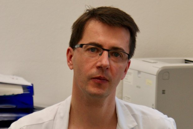 Dr. Christoph Ninck ist als Pneumologe am Berner Tiefenauspital. Bild: Dominique Rast