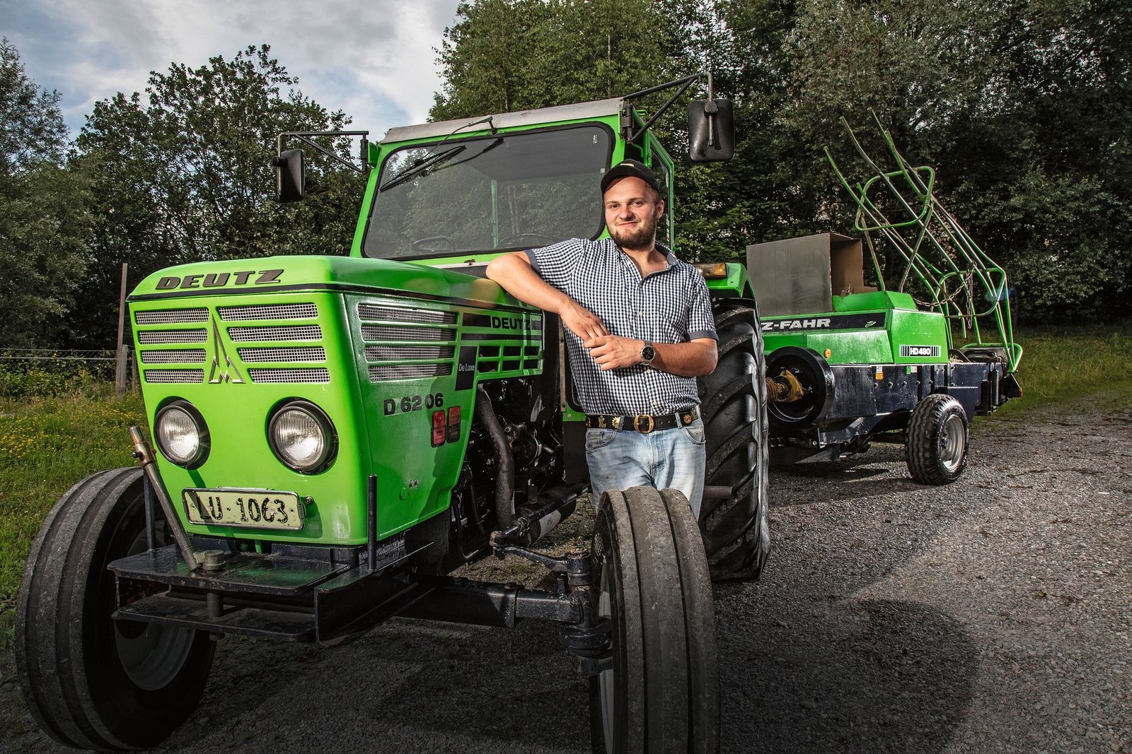 Dieser Deutz-Traktor hat schon fast 30'000 Stunden auf dem Zähler