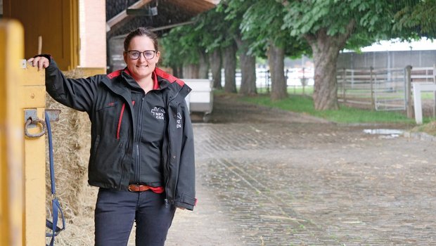 Salome Wägeli, Leiterin Nationales Pferdezentrum Bern (NPZ) betont,dass die Kundenzufriedenheit das A und O ist – aber auch Grenzen hat. Bild: Martina Rüegger