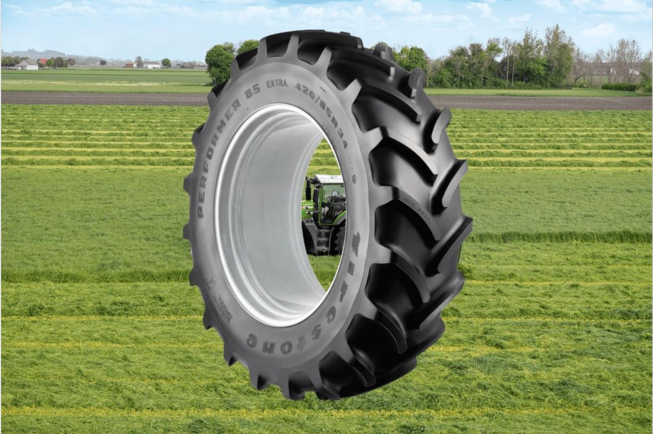 Firestone Performer Extra: Neuer Landwirtschaftsreifen mit längerer Laufleistung. (Bild: Firestone)