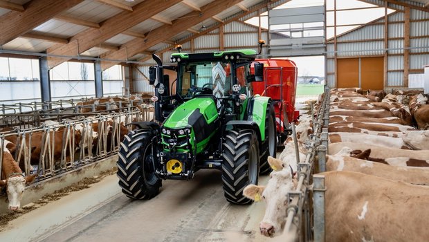 Deutz-Fahr hat die «kleine» Serie 5 seiner Traktoren von 95 bis 126 P erneuert. (Bild: Deutz-Fahr)