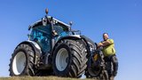 Der Valtra N 174 Direct ist der TraumTraktor von Serge Duperrex aus Knonau ZH. (Bild: «die grüne» / Gian Vaitl)