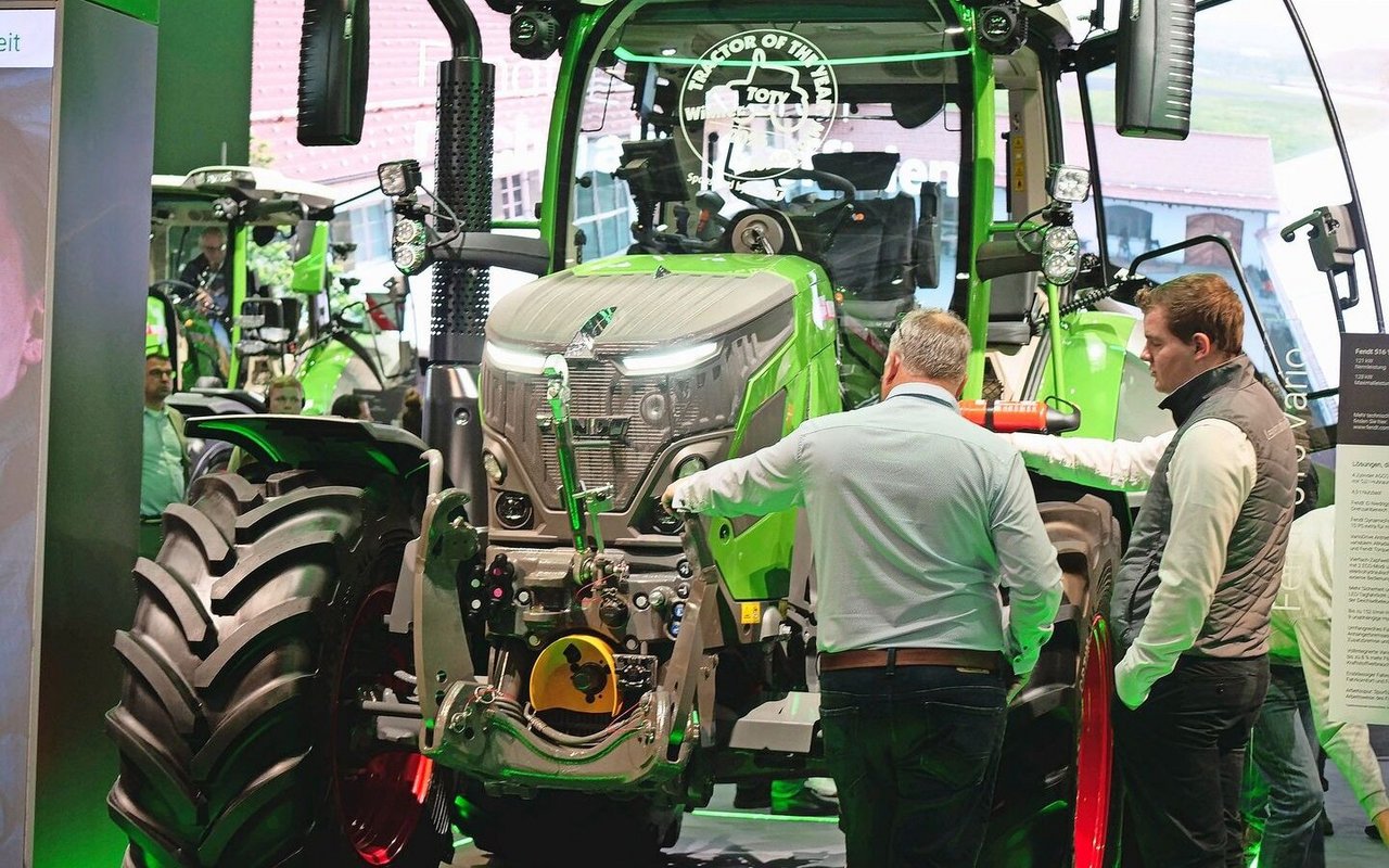Der Fendt 516 Vario: ausgezeichnet als «Tractor of the Year» und Favorit vieler Landwirte in Europa.Bild: Gil Rudaz