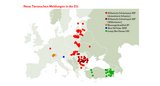 Die abgebildete Europa-Karte zeigt die neusten Tierseuchen-Meldungen von 31.10. bis 6.11.2019, von denen die grössten Gefahren ausgehen. Grafik: Doris Rubin 