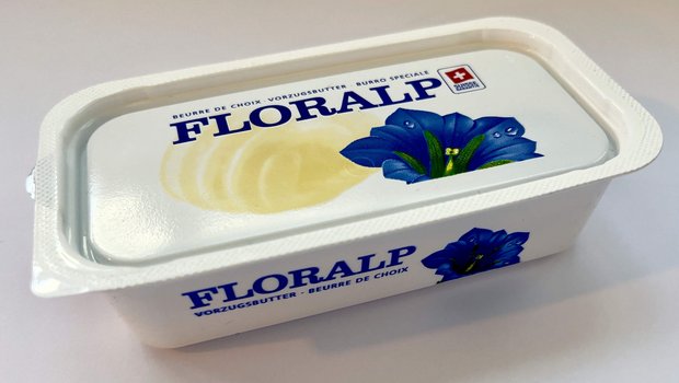250-Gramm Mödeli «Floralp»-Butter.