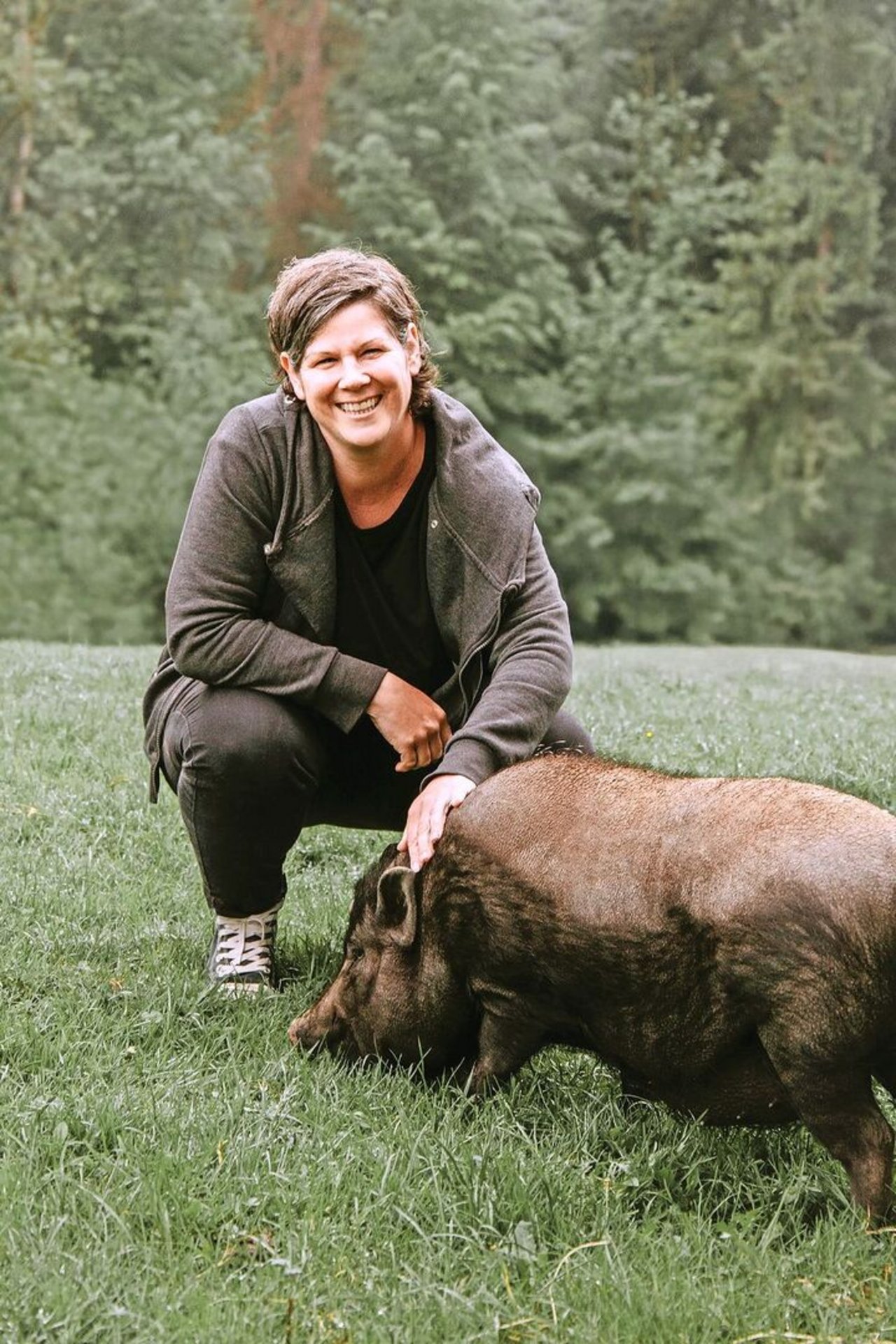 Corinne Hadorn übernahm den elterlichen Betrieb vor zehn Jahren. Ihr Betreuungsangebot lancierte sie vor zweieinhalb Jahren, heute ist es ausgebucht. 