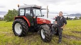 Der Steyr 975 M ist der Traumtraktor von Brian Blattmann. (Bild: «die grüne» / Gian Vaitl)