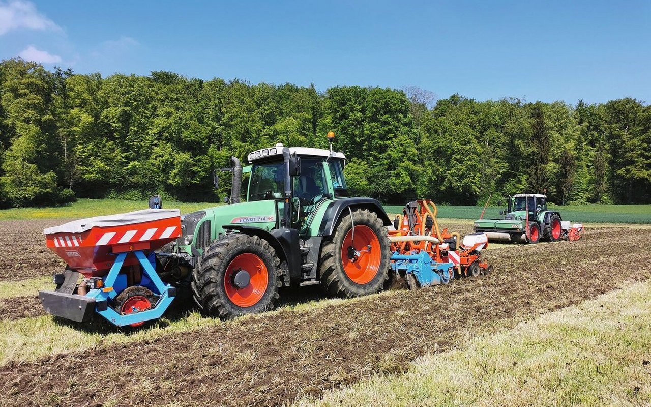 Die Maishobelsaat löst Zielkonflikte, indem Reihensaaten ohne Pflug und ohne Glyphosat auf Grasland im Mulchsaatverfahrenin einem Durchgang gesät werden. 