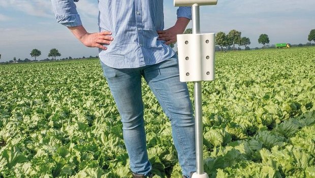 Bei Gemüsegärtner Matthias Stoffers ist der digitale Spaten bereits fixer Bestandteil des Arbeitsalltags.