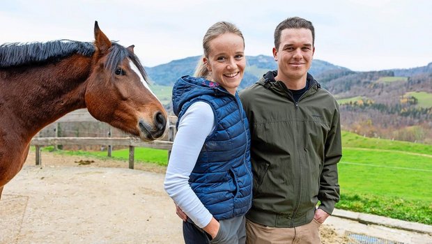 Vielleicht kommen nebst den eigenen Pferden auch noch eigene Mutterkühe auf den Hof. Ein Projekt von Liliane Bader und Thomas Ackermann.