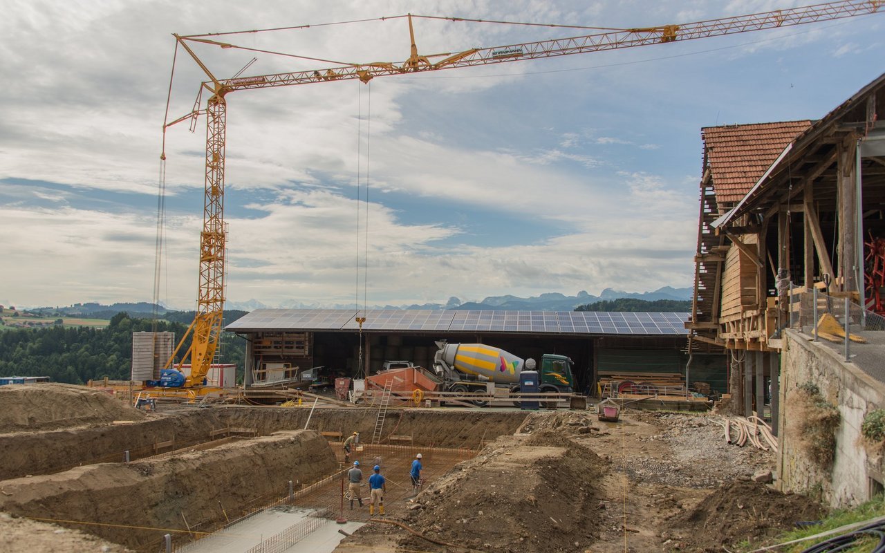 Bei der Stallplanung und dem Stallbau sollten die späteren täglichen Arbeitsabläufe berücksichtigt und möglichst effizient gestaltet werden. 