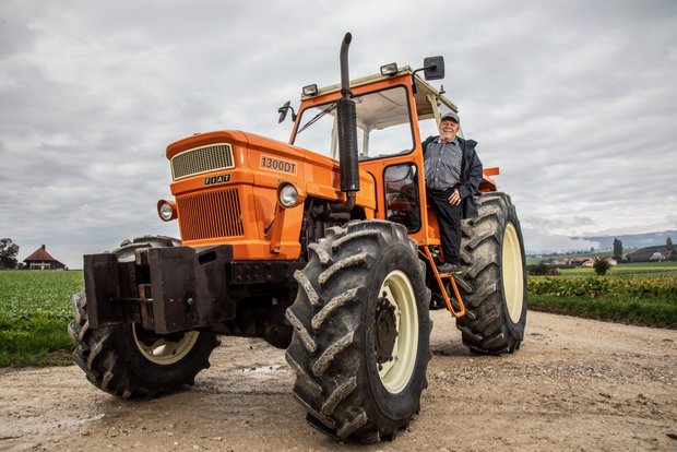 TraumTraktor: Fiat 1300 DT Super von Christian Zesiger aus Walperswil TraumTraktor: Fiat 1300 DT Super von Christian Zesiger aus Walperswil. Bild: Pia Neuenschwander