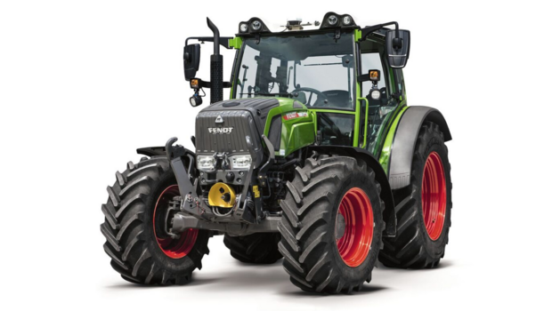 Ein Fendt-Traktor 211 Vario.