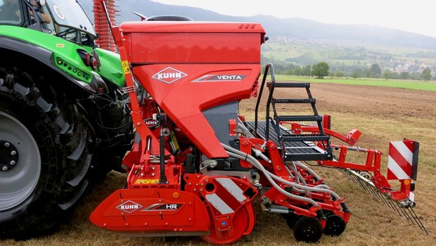 Kuhn Group: 2018 ging die Saat nicht wie erhofft auf Drillmaschine «Venta» von Kuhn Group.
