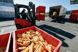 Zum Food Recycling der Landi Sursee LU werden jährlich 7500 Tonnen Lebensmittel angeliefert. Bild: Ruben Sprich 