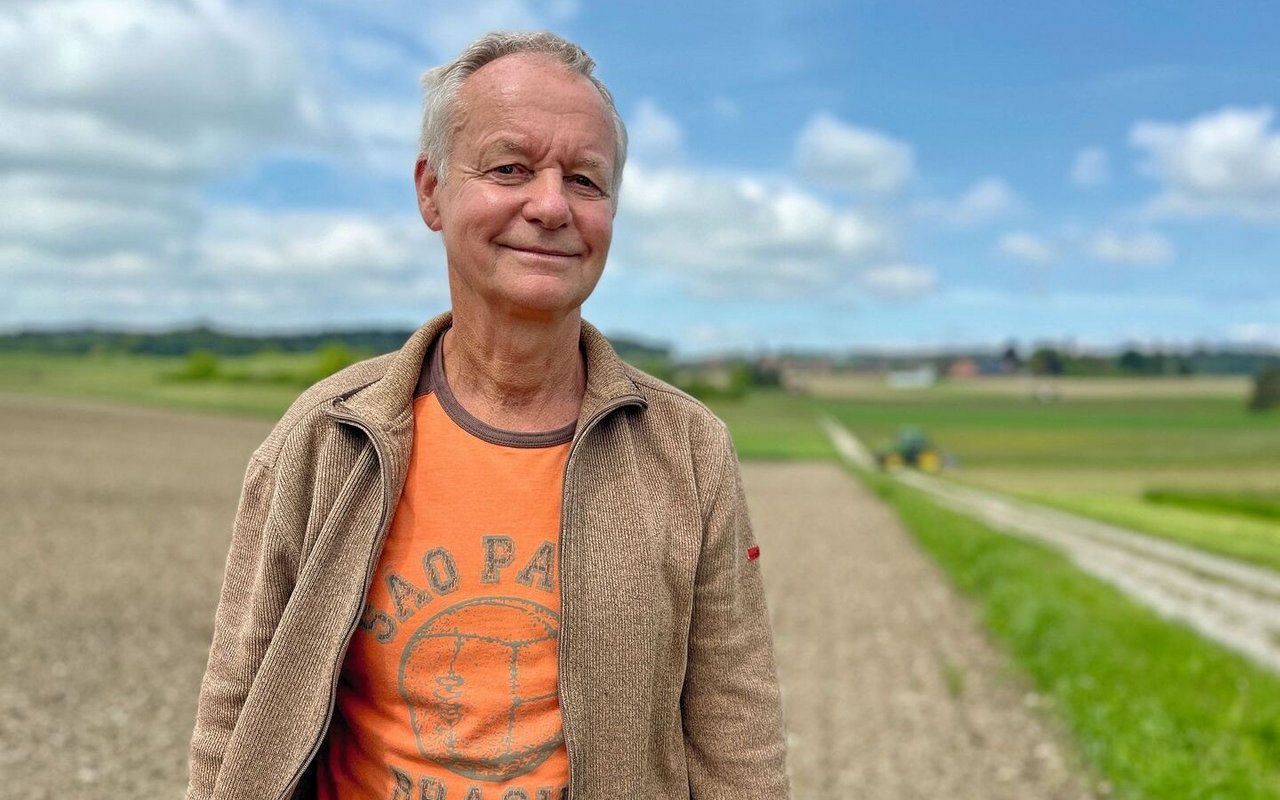 Volker Prasuhn hat Langzeitbeobachtungen zur Erosion gemacht. 