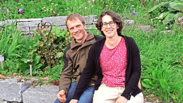Eine gemeinsame Leidenschaft von Anita und Florian Albert ist das Gärtnern.