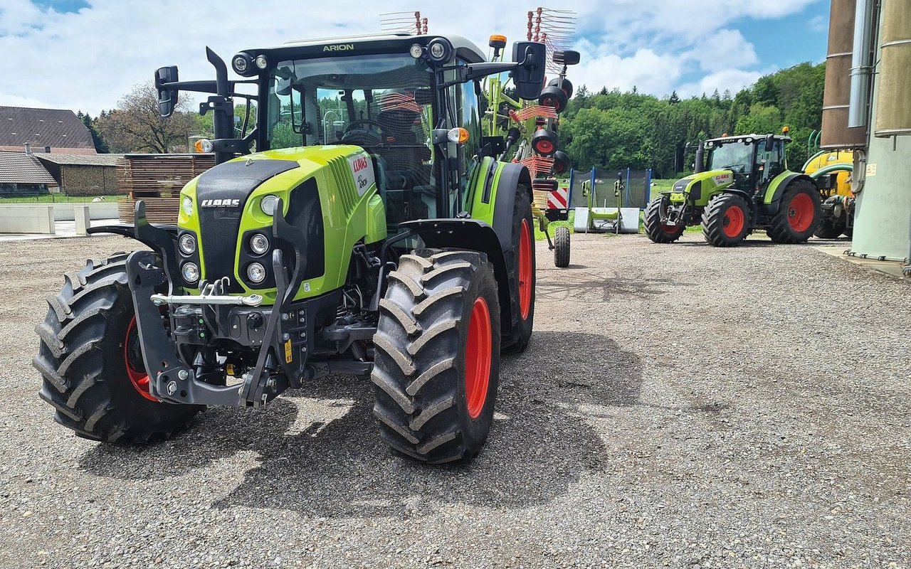 Das Traktoren-Modell Claas Arion 410 Swiss+