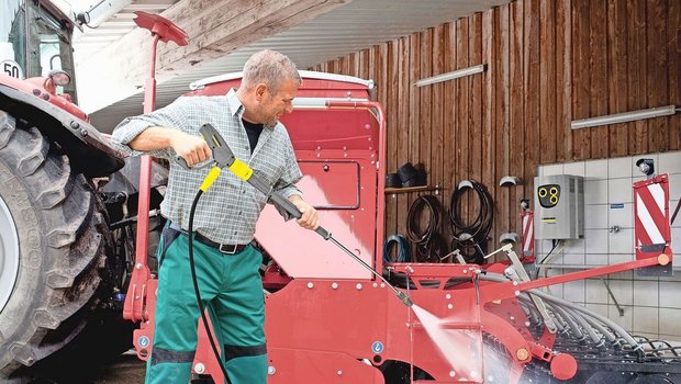 Mit exakter Reinigung kommt allfälliger Verschleiss zu Tage.