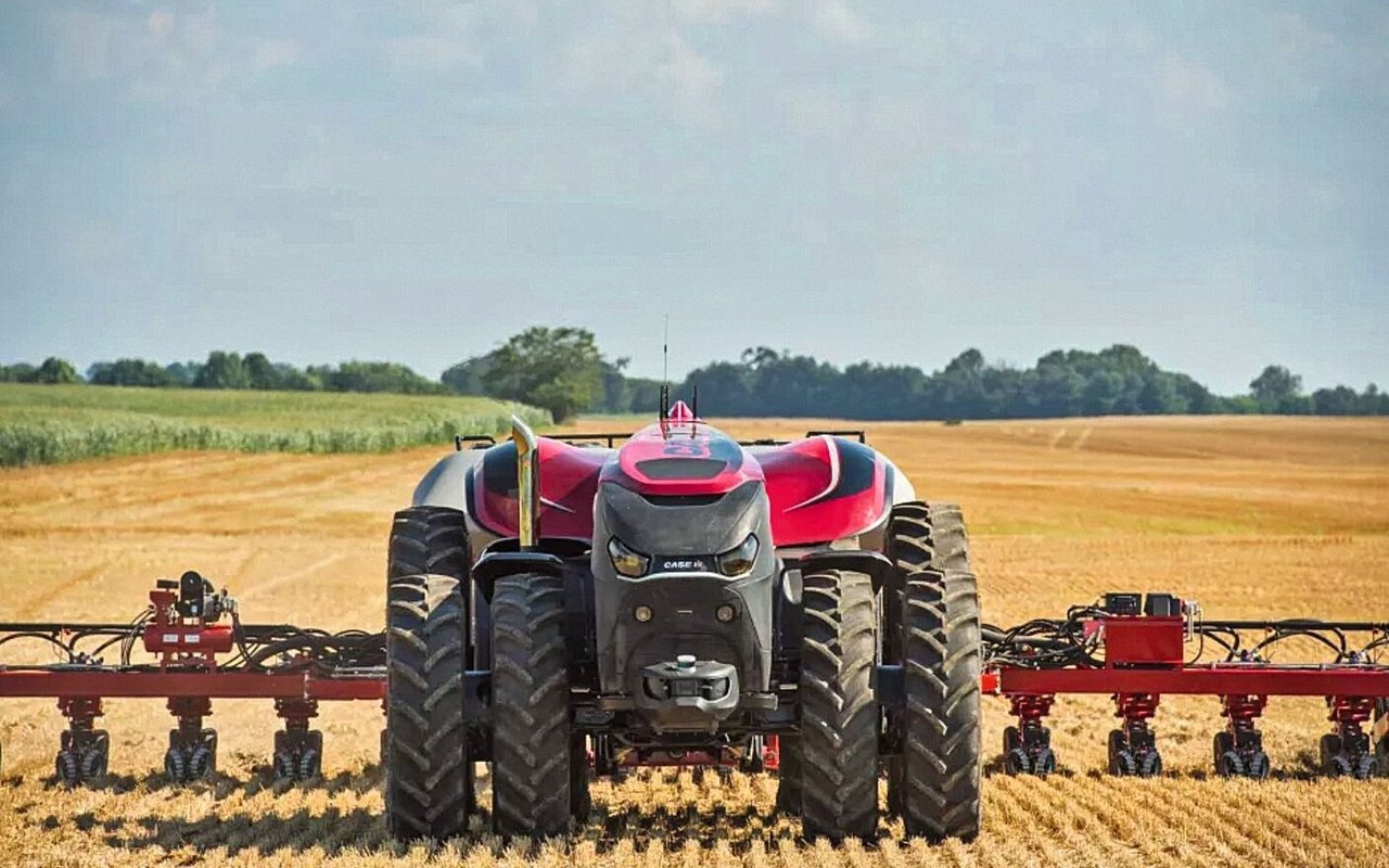 Der kabinenlose autonome Traktor der auf einem Case IH Magnum Modell basiert, wurde bereits vor einigen Jahren vorgestellt.