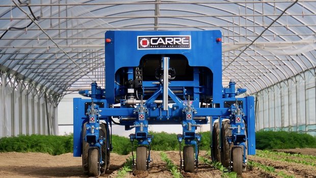 Serco wird Importeur für Bodenbearbeitungs-Spezialist Carré Den Feld-Roboter Anatis von Carré wird die Serco Landtechnik AG 2020 in der Schweiz vorstellen. Bild: Carré