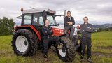 Der Steyr 975 M ist der Traumtraktor von Brian Blattmann. (Bild: «die grüne» / Gian Vaitl)