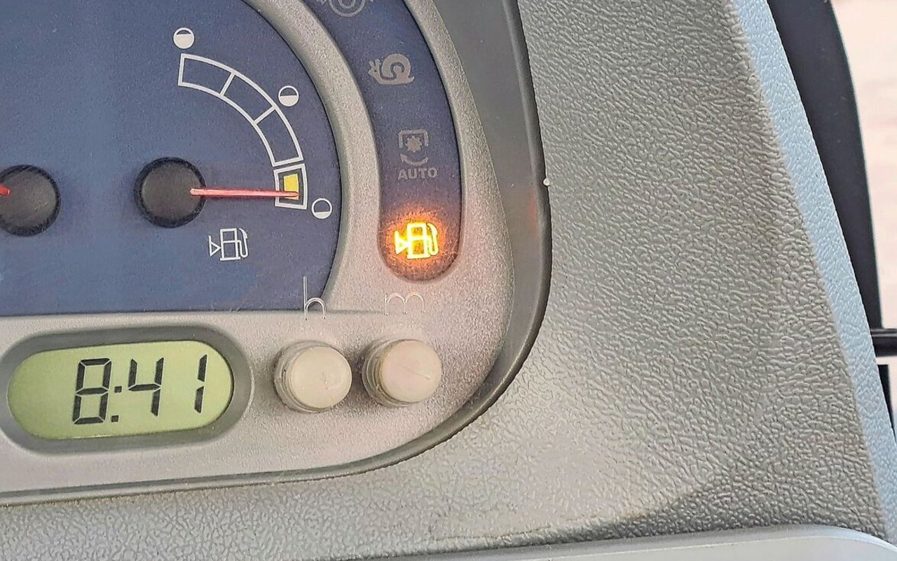 Zeit zum Tanken, obschon die Dieselpreise hoch sind. 