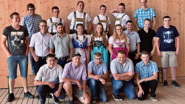 Die Diplomanden der Klasse LW 3c. (Bild bey)