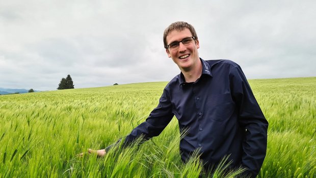 Nicolas Eschmann leitet seit März als Geschäftsführer die Geschicke bei Lohnunternehmer Schweiz. Bild. Beat Schmid