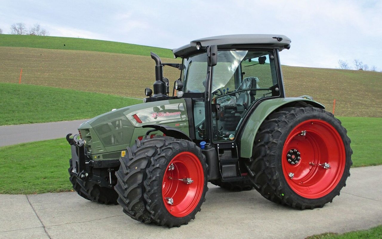 Mit dem Doppelradsystem Tractor Twin können Traktoren bis 390 PS mit Doppelrädern ausgerüstet werden.