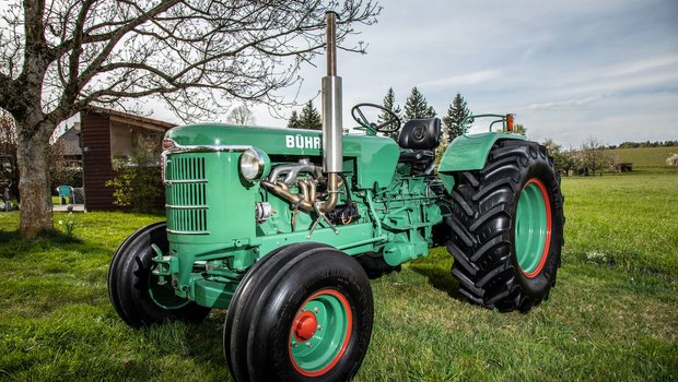 Roman Gilgens TraumTraktor ist der Bührer EFD6/10R. Bild: Pia Neuenschwander 