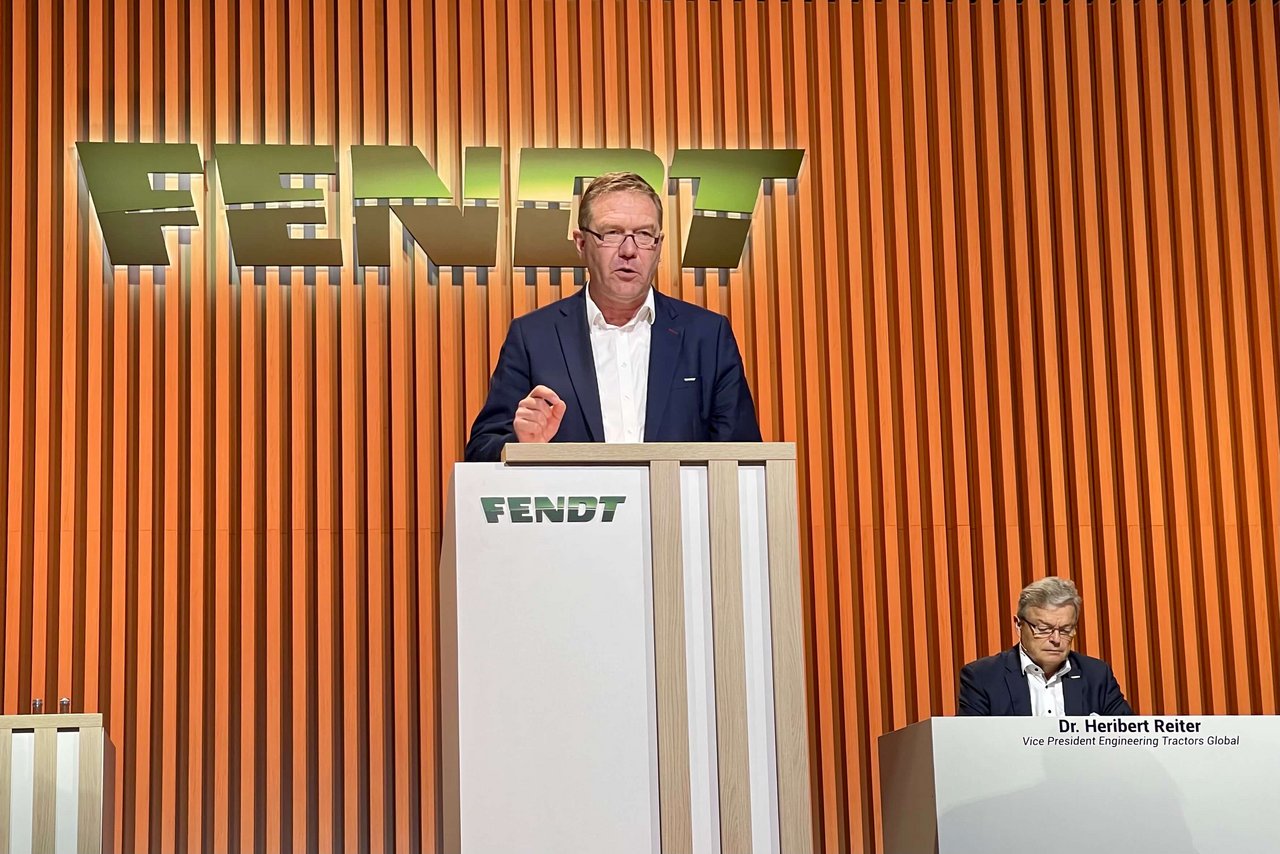 Der neue Fendt-Chef Christoph Gröblinghoff sucht das Wachstum nicht im «kleinen» Europa, sondern mit wirklich grossen Maschinen in Übersee. (Bild: Jürg Vollmer / «die grüne»)