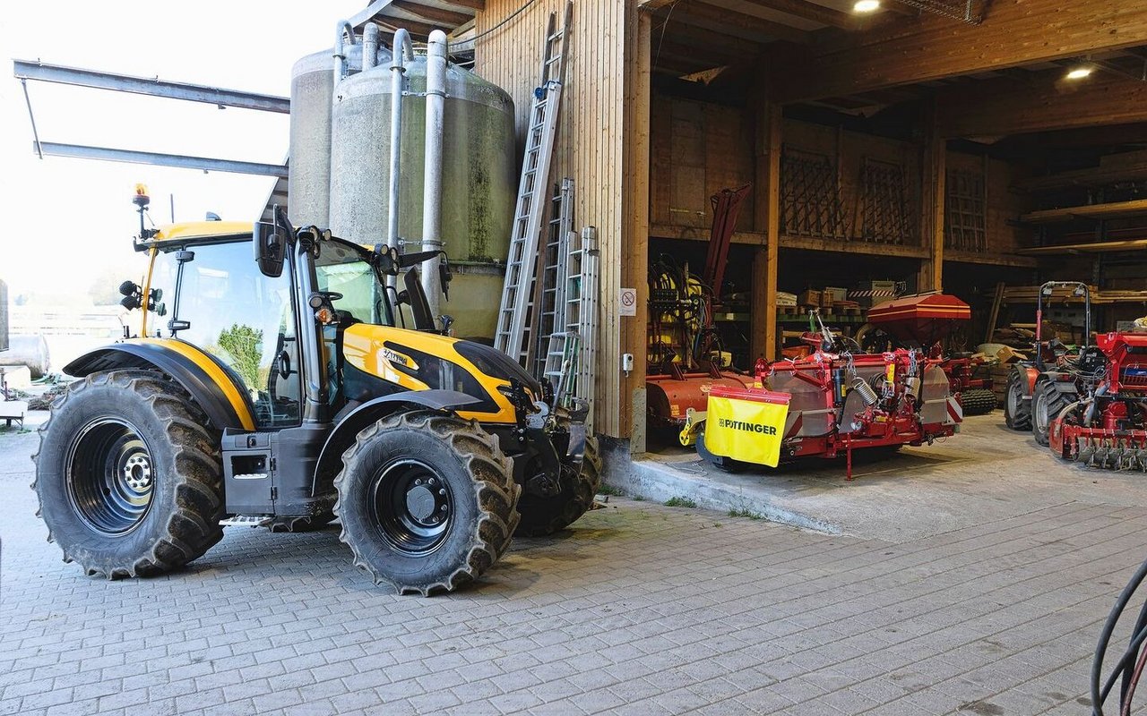 Jeden Herbst findet auf der Stöckweid ein grosses Kürbisfest statt. Ab diesem Jahr haben dann alle Maschinen in der neugebauten Remise einen wetterfesten Platz.