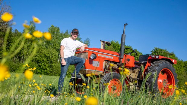 Severin Landolts TraumTraktor ist der Zetor 4712. Bild: Gian Vaitl