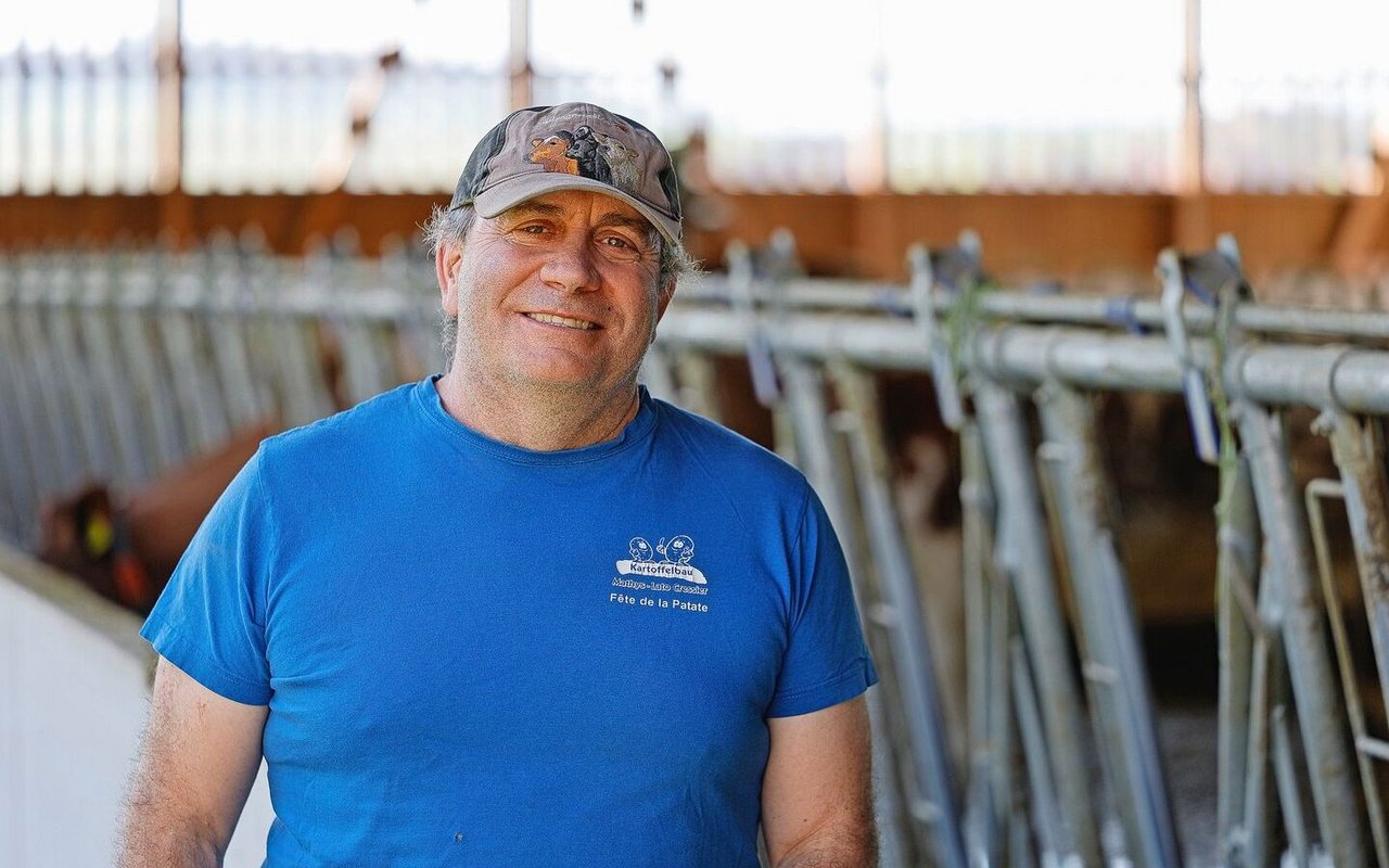 Landwirt und Lohnunternehmer Beat Mathys hat für seinen Betrieb eine Strategie gefunden, mit der er im Kartoffelbau gute Erträge und weniger Schwankungen erlebt.