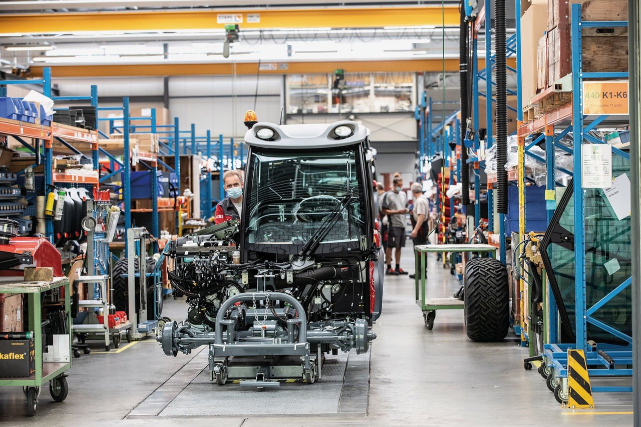 Die kleinstmögliche Serie besteht aus einem Fahrzeug. Deshalb lohnt es sich für Aebi, im Hochlohnland Schweiz zu produzieren.