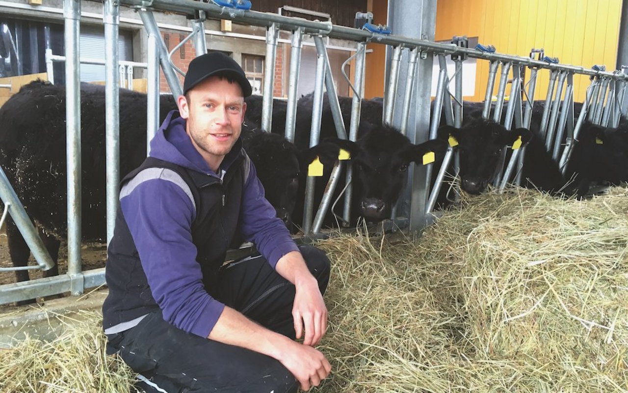 Benjamin Herzog kann aus seinen Erfahrungen als Landwirt beraten.