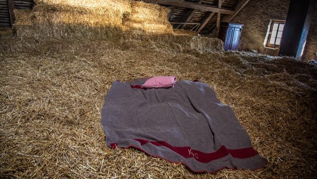 Angebote wie «Schlafen im Stroh» schaffen viel Goodwill bei der nicht-landwirtschaftlichen Bevölkerung. Bild: Pia Neuenschwander